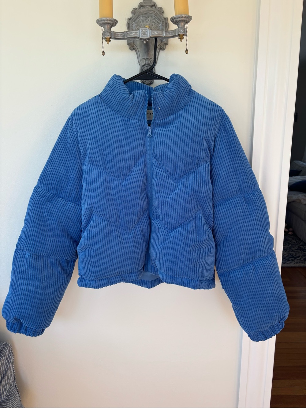 Women’s Blue Puffer Jacket